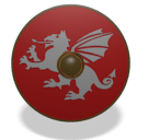 Picture of an Anglo-Saxon shield